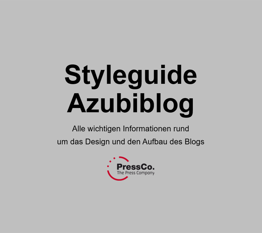 Foto Styleguide Azubiblock